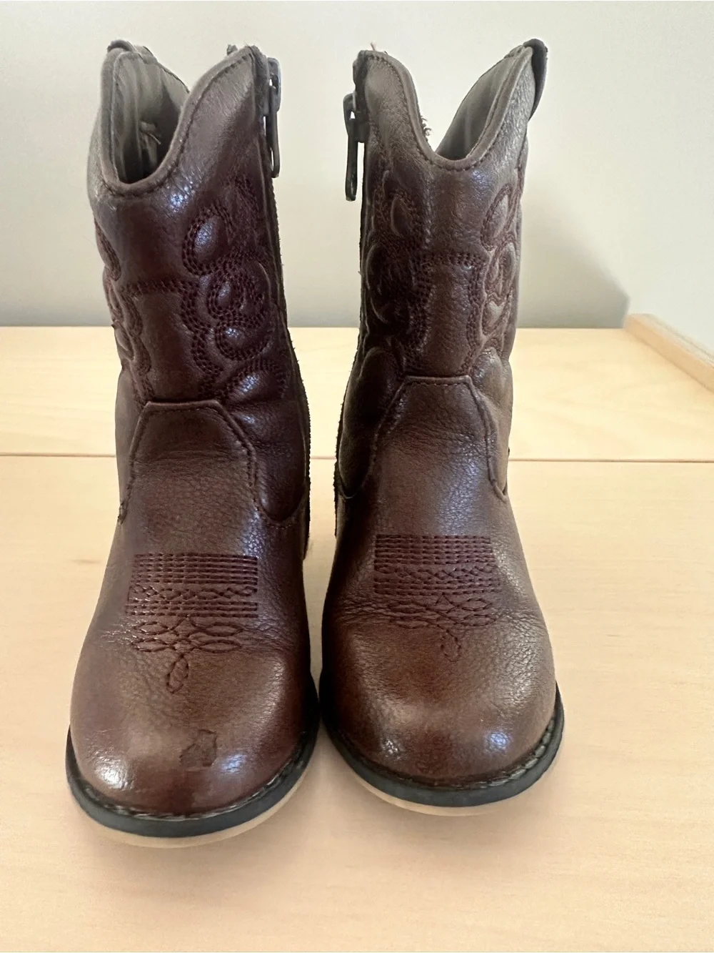 Cat & Jack Brown cowgirl Boots western